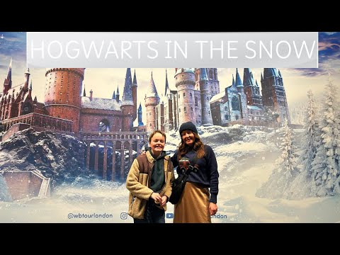 HOGWARTS IN THE SNOW. THE HARRY POTTER STUDIO TOUR