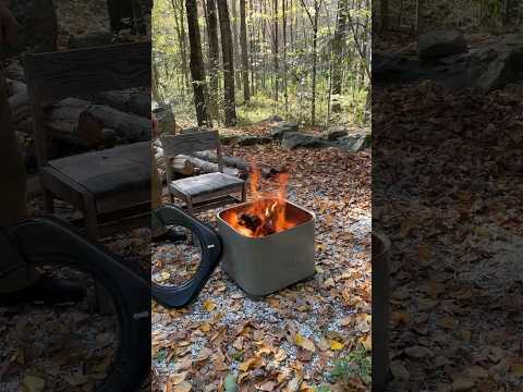 The Bondstove by @warmbond_official . Portable wood fired outdoor cooktop. #outdoorcooking