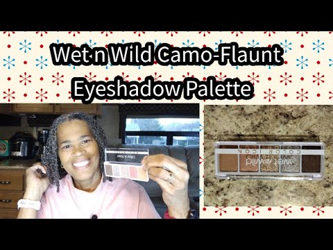 Vlogmas Day 23 | Wet n Wild Camo-Flaunt Eyeshadow Palette