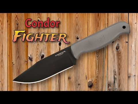 Condor Fighter Fixed Blade Budgety Field/Tactical Knife!