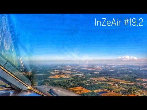 TAKE-OFF FROM HOUSTON IN A330 COCKPIT, ATC VOICES