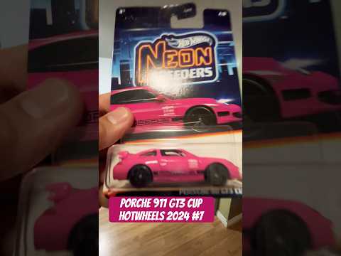 Porche 911 GT3 Cup 2024 Hotwheels #pinkporche #hotwheels #collector #walmart #shorts