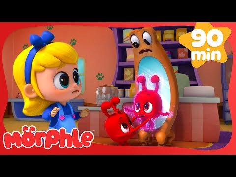 Cheeky Morphle from the mirror world! 👻| Morphle 3D | Monster Cartoon for Kids