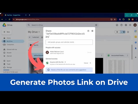 How to Generate Photos Link on Google Drive (Quick & Simple)