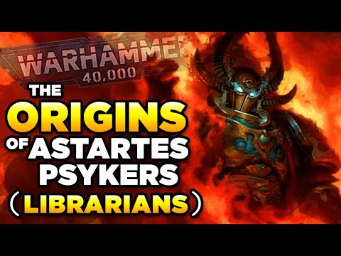 The ORIGINS of ASTARTES PSYKERS | Warhammer 40,000 Lore/History