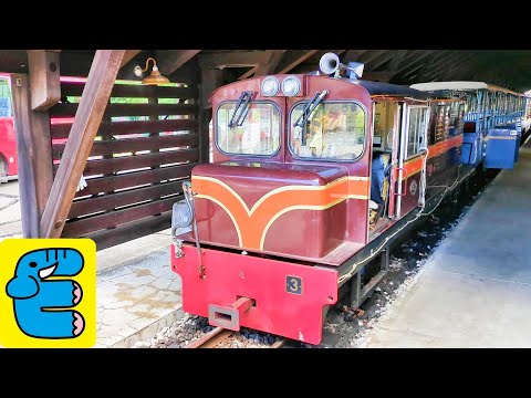 Shuzenji Niji no Sato, Diesel Locomotive Run, Ride, Railway Pavilion [English Subs]