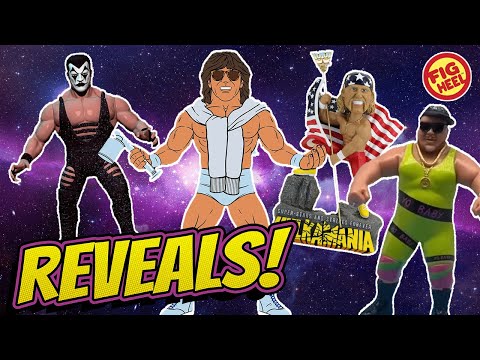 NEWEST WRESTLING ACTION FIGURE REVEALS & NEWS!