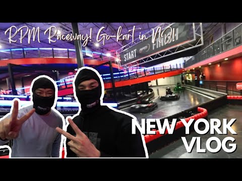 美國版湯姆熊開室內卡丁車！體驗美版遊樂場｜NY Vlog Ep.29