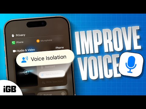 iOS 18: How to Turn ON Voice Isolation on iPhone 🎧📱