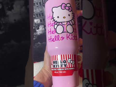 🎀 Hello Kitty x Stanley Dupe Discovery! Hot Topic Haul Short 💖 #Shorts