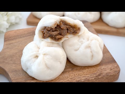 Classic Steamed Siopao Asado Soft and fluffy