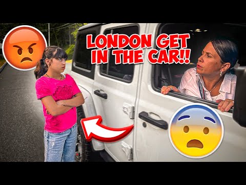 My DAD Kicked Me Out The CAR In Front Of Grandma !!