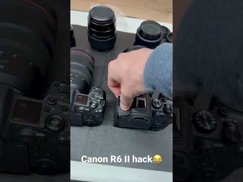 Canon R6 II hack😂