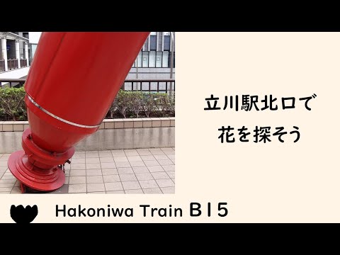 B15 JR立川駅北口 2021年春の花を探す散歩