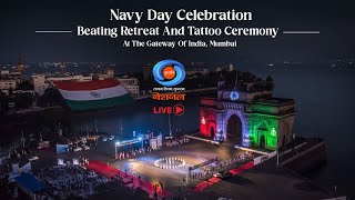 Beating Retreat And Tattoo Ceremony At The Gateway Of India, Mumbai