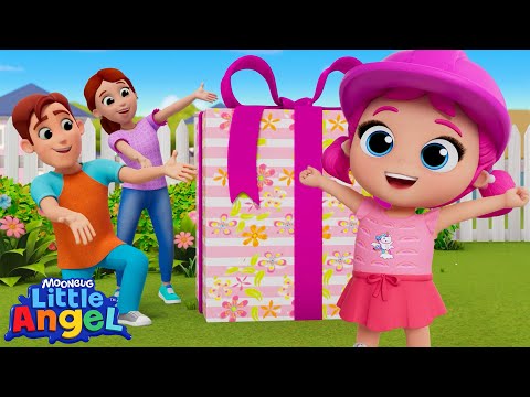 The Pink Present for Jill | Little Angel And Friends Kid Songs