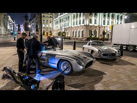 Behind the scenes: Final blast for Stirling Moss's Mille Miglia-winning Mercedes-Benz 300 SLR '722'