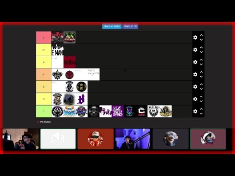 Arnie, Louuis, MattEU, Jakson and Rex Makes a NoPixel Gang Tier List | NoPixel 4.0 GTARP