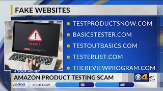 Look out for this Amazon 'product tester' job scam