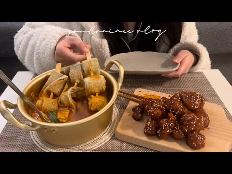 What I eat as a high school student in a week 🍢🥘 *korean food + healthy recipes