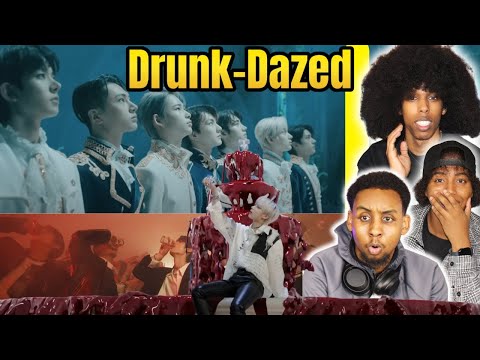 ENHYPEN (엔하이픈) 'Drunk-Dazed' Official MV REACTION | THIS GOT DARK REAL QUICK!!