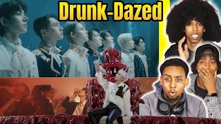 ENHYPEN (엔하이픈) 'Drunk-Dazed' Official MV REACTION | THIS GOT DARK REAL QUICK!!