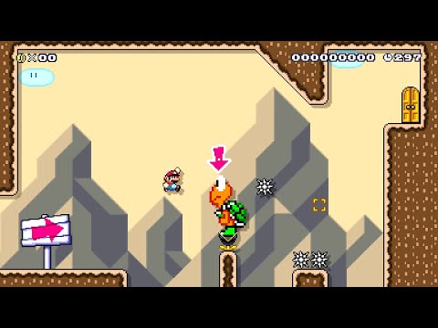 Mario's Koopa Jumping Challenge (Super Expert Difficulty Level)