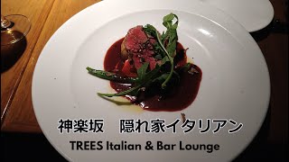 【神楽坂】 隠れ家イタリアン　TREES Italian & Bar Lounge