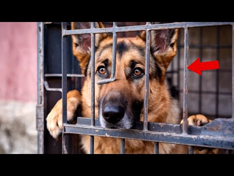 An abandoned dog saw his owners take another dog home!