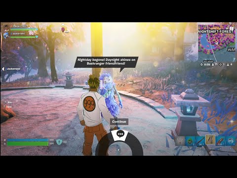 NightShift Forest | How to change the Night into Day and Open a Hidden Vault in Fortnite