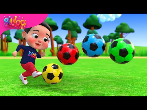 Color Balls & Sing a Song! | Finger Family Nursery Rhymes | BluLoo Nursery Rhymes & Kids Songs