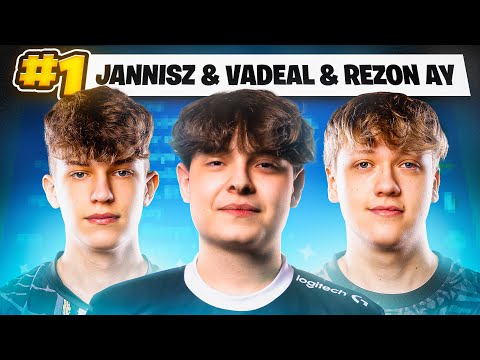 Das BESTE TRIO in Fortnite... 😈 | Vadeal x rezon ay x JannisZ