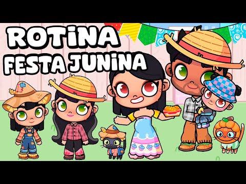 ROTINA FESTA JUNINA NA CASA NOVA | AVATAR WORLD ROTINAS E HISTÓRIAS