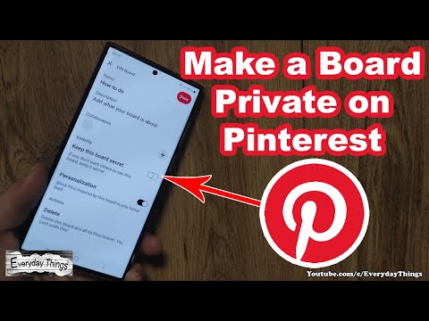 How to Make a Board Private on Pinterest - Easy Steps!