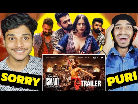 Double ISMART Trailer REACTION | Ram Pothineni | Sanjay Dutt |