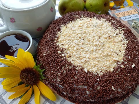 ШОКОЛАДНЫЙ ТОРТ🎂 БЕЗ МАСЛА БЕЗ ЖИРА БЕЗ ЯИЦ! ГОТОВИТЬ ЛЕГКО!