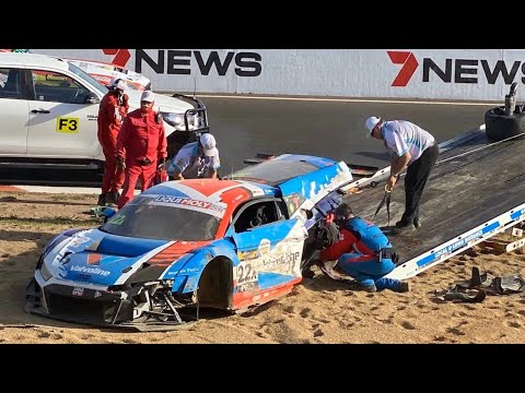 Biggest crashes during the 12 Hours of Bathurst