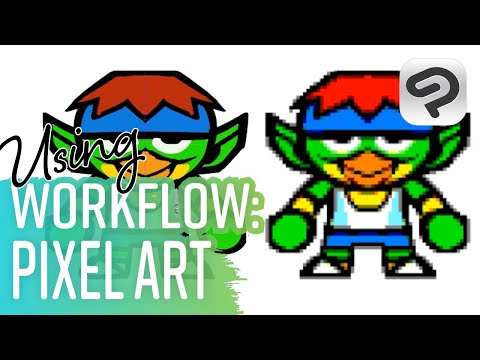 How to preview your art as pixel art! | Dadotronic