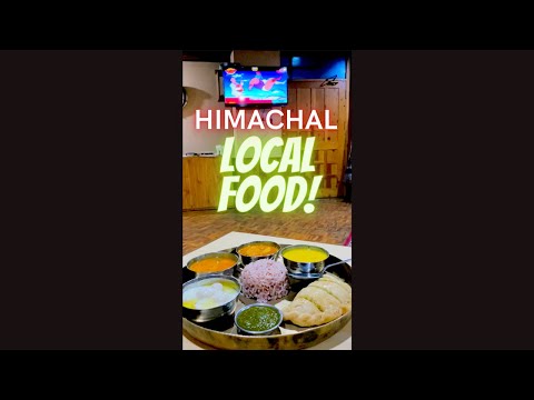 Himachal Local Food #food #himachal #shorts