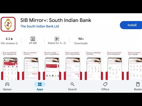 How To Install SIB Mirror South Indian Bank App's | How To Download SIB Mirror South Indian Bank App