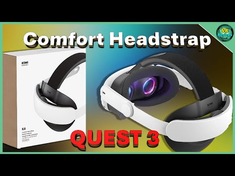 Quest 3 Comfort Head Strap Review! KIWI Design K4 Comfort Headstrap for Meta Quest 3.