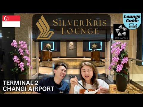 SilverKris Lounge Terminal 2 at Singapore Changi Airport - Business Class and Star Alliance Lounge