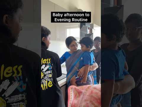 Baby’s rotinue at home #telugushorts #hyderbadvlogs #teluguvideos #teluguvlogs #telugufamily