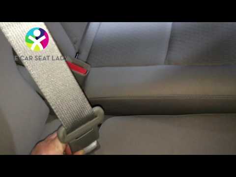 Kia Sedona (2015 & newer) connecting 2nd row center seat belt