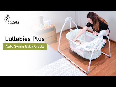 R for Rabbit Lullabies Plus Auto Swing Baby Cradle