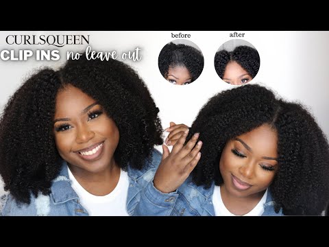 NO LEAVE OUT 4A/4B TEXTURED KINKY CURLY CLIP INS | CURLSQUEEN