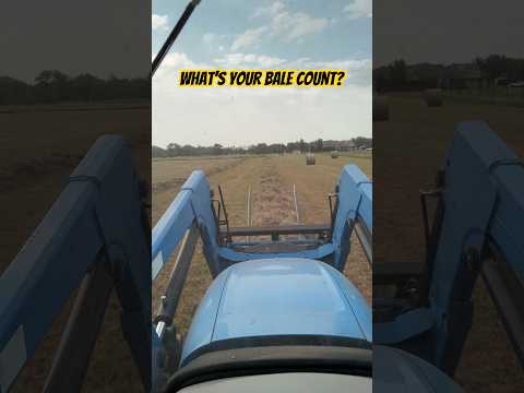 Rolling up some grass #shortsvideo #agriculture #farming #tractor tor