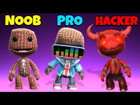 NOOB vs PRO vs HACKER - Ultimate Sackboy