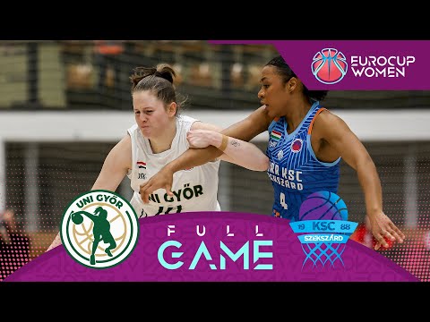 Uni Gyor v TARR KSC Szekszard | Full Basketball Game | EuroCup Women 2024-25