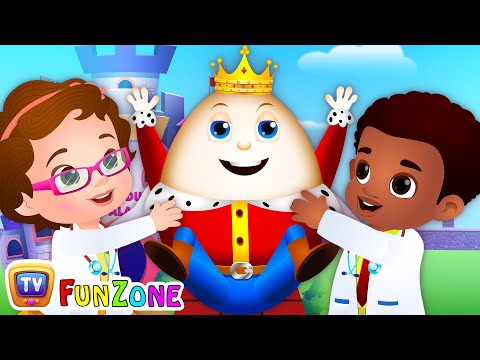 Humpty Dumpty - Learn From Your Mistakes! - ChuChu TV Funzone Nursery Rhymes for Kids